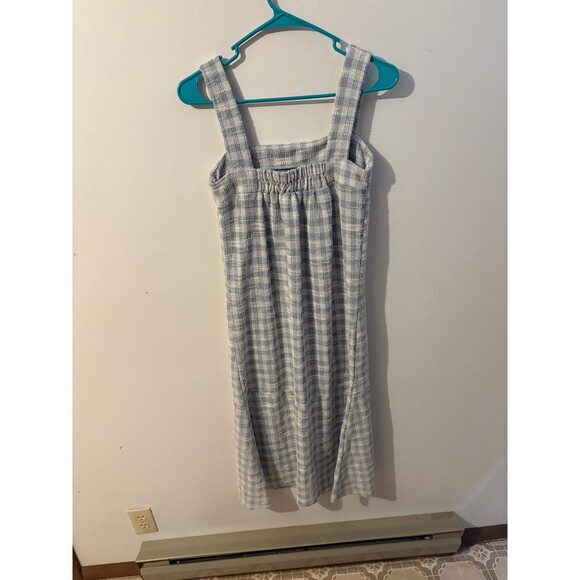 Marfinno Preppy White & Blue Plaid Dress size XS - Picture 2 of 5